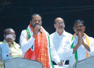 పెద్దపల్లిలో కాంగ్రెస్ ప్రచారం జోరు