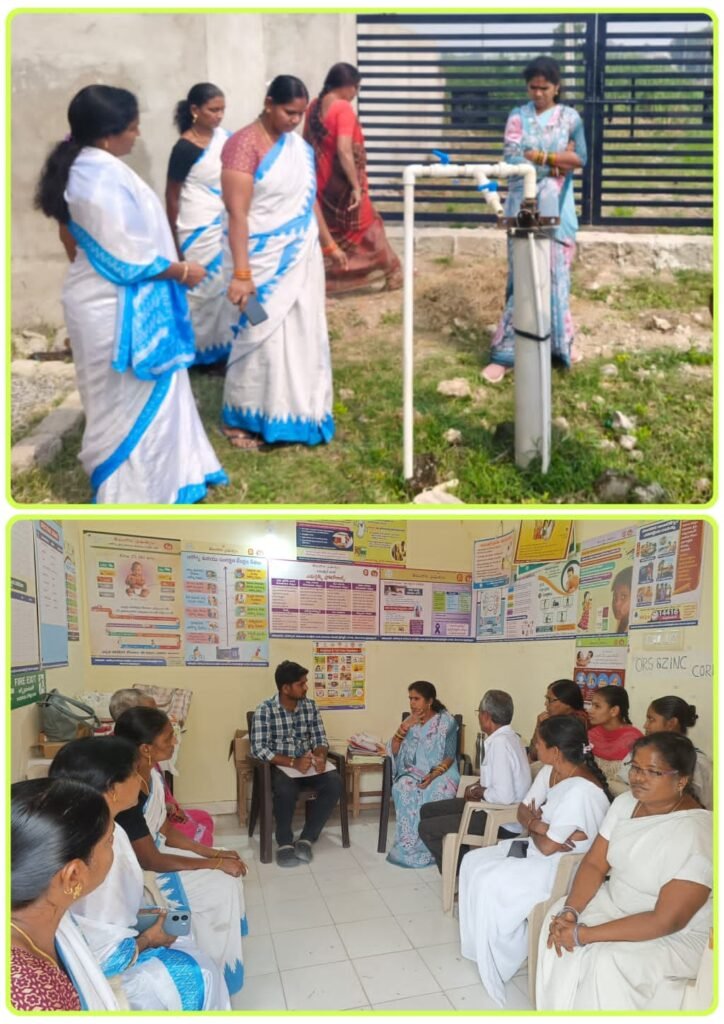 కల్వచర్లలో పల్లె దవాఖాన VHSNC సమావేశం