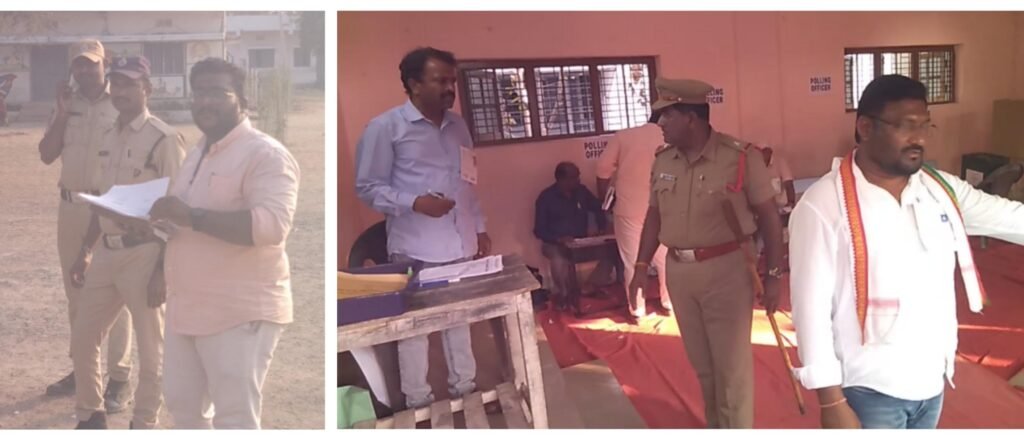 పెద్దపల్లిలో పోలింగ్ కేంద్రం వద్ద గందరగోళం – ఓటు వేయకుండానే వెనుదిరిగిన ఓటరు