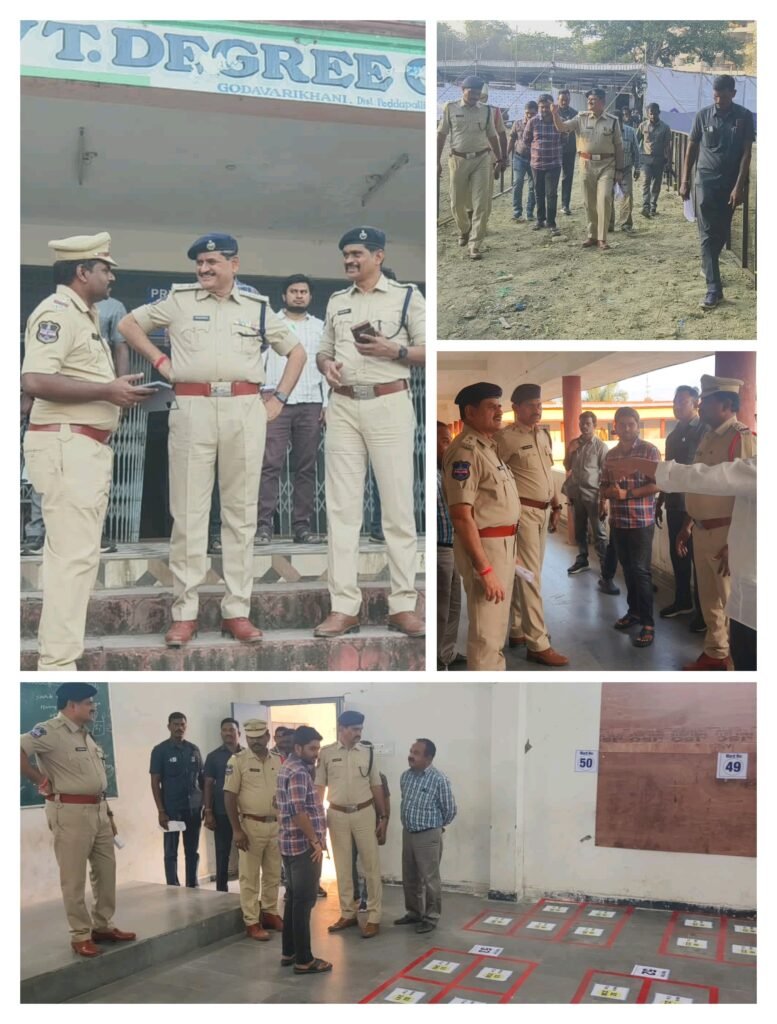 కట్టుదిట్టమైన భద్రతల మధ్య స్ట్రాంగ్ రూమ్,లెక్కింపు కేంద్రాలు : డీసీపీ రామ్ రెడ్డి