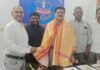 డిసిపి రామ్ రెడ్డికి ఘన సన్మానం