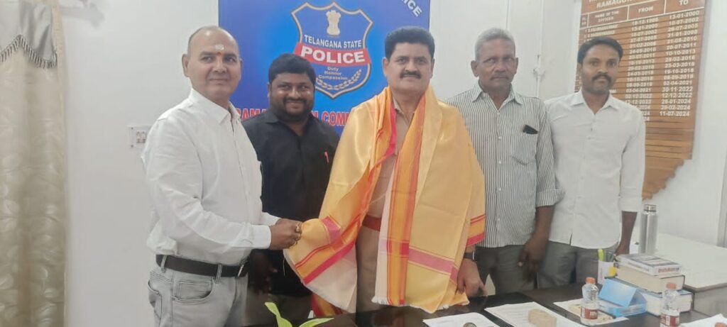 డిసిపి రామ్ రెడ్డికి ఘన సన్మానం