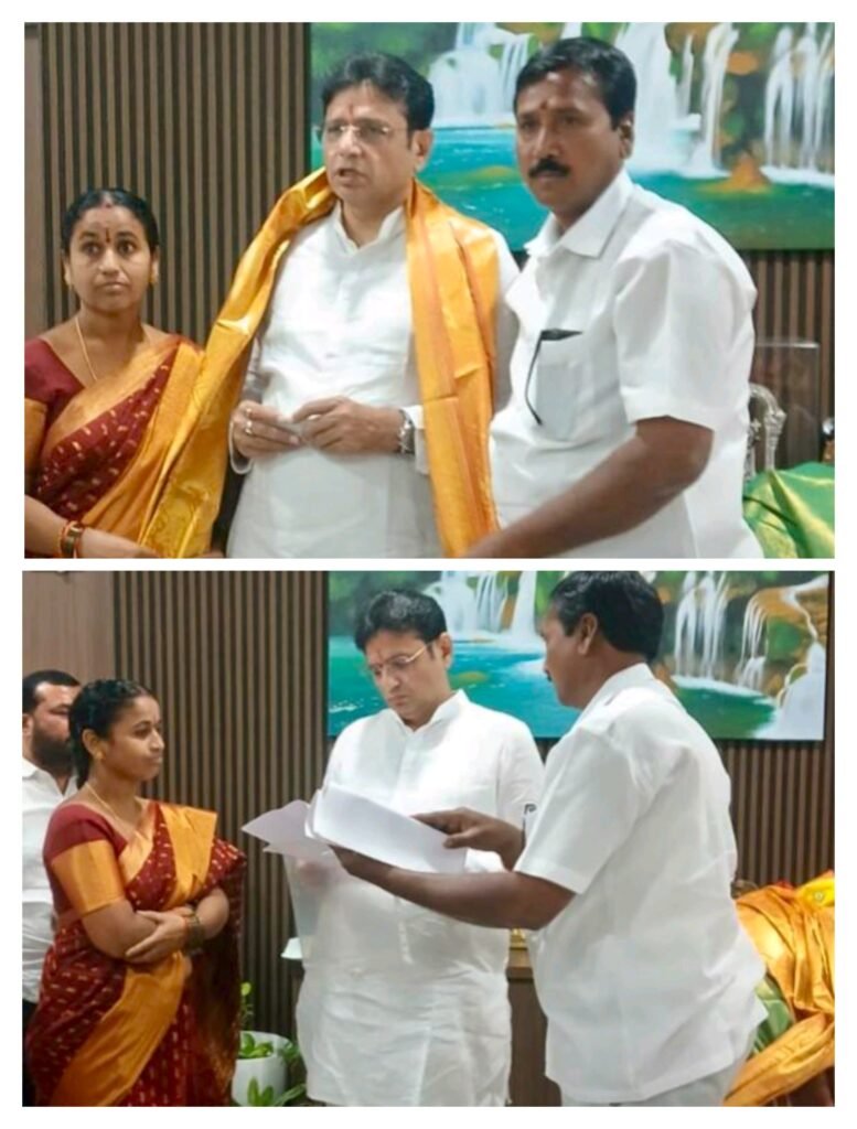 పెంచికల్‌పేట్‌ అభివృద్ధికి నిధులు కేటాయించాలని మంత్రి శ్రీధర్‌బాబుకు వినతి